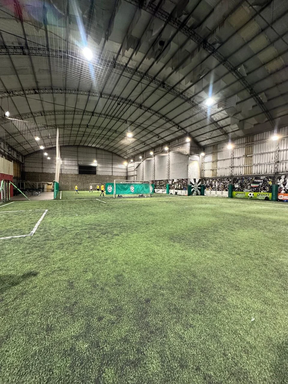 Cancha cubierta de fútbol 7